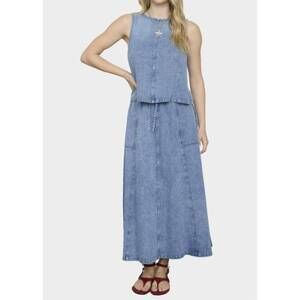 NEW BLU PEPPER everly denim skirt in blue